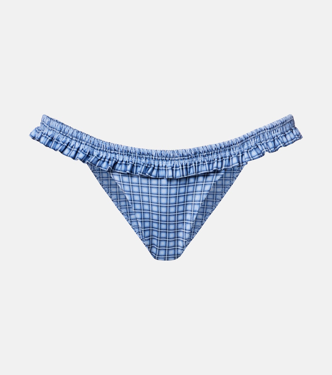 Esterel checked bikini bottoms | Faithfull