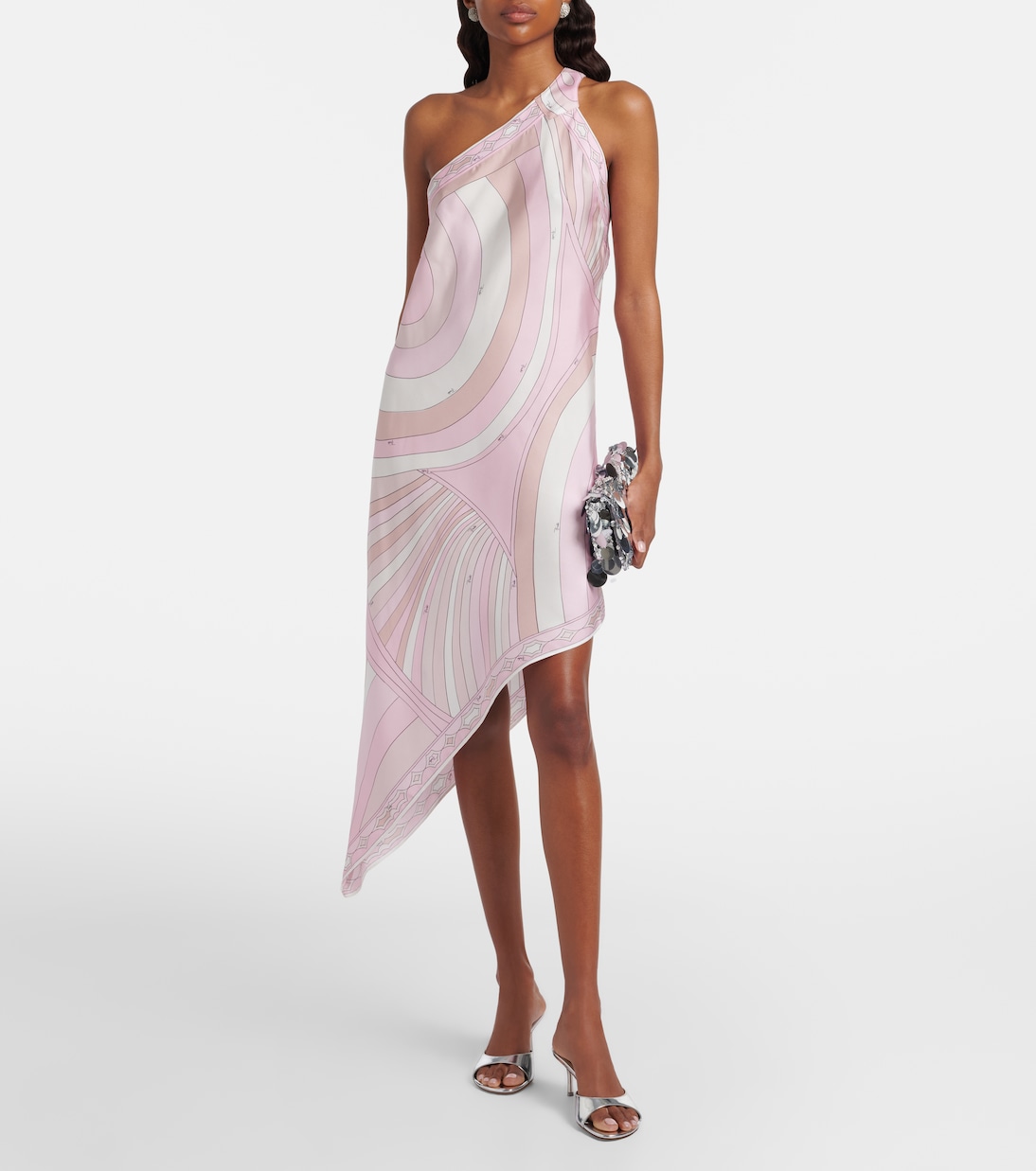 Iride silk twill minidress  | Pucci