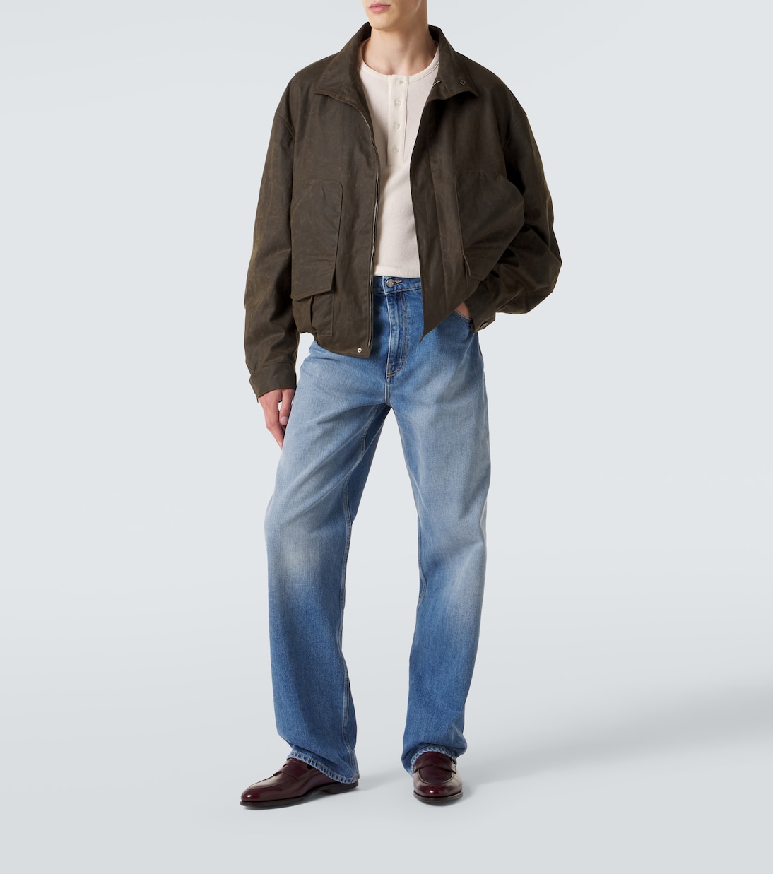 Donald cotton blouson jacket | Calvin Klein Collection
