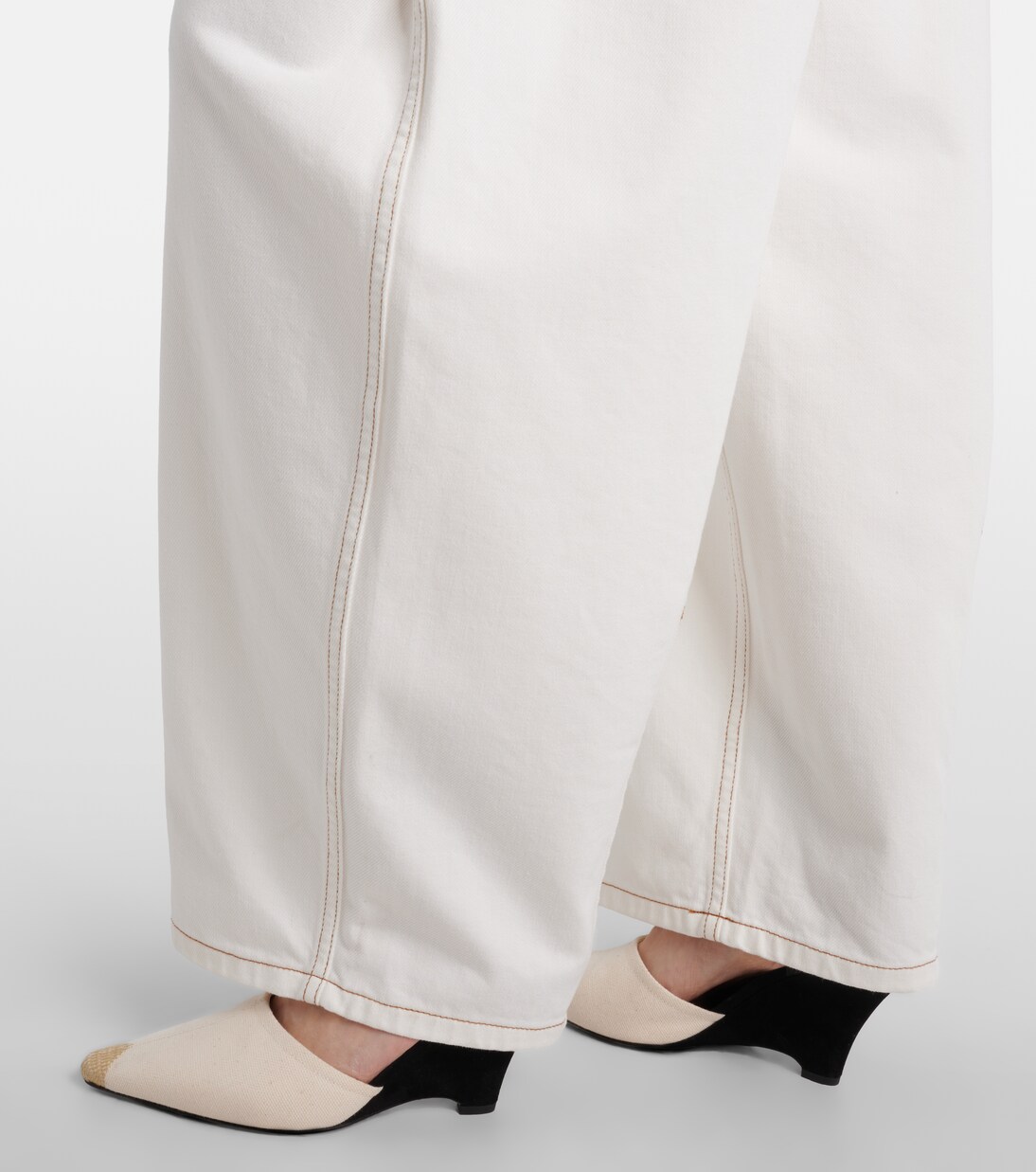 Ovalo De-Nîmes barrel-leg jeans | Jacquemus