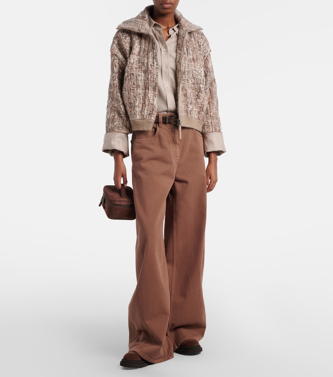 Wide-Leg Jeans Monili | Brunello Cucinelli