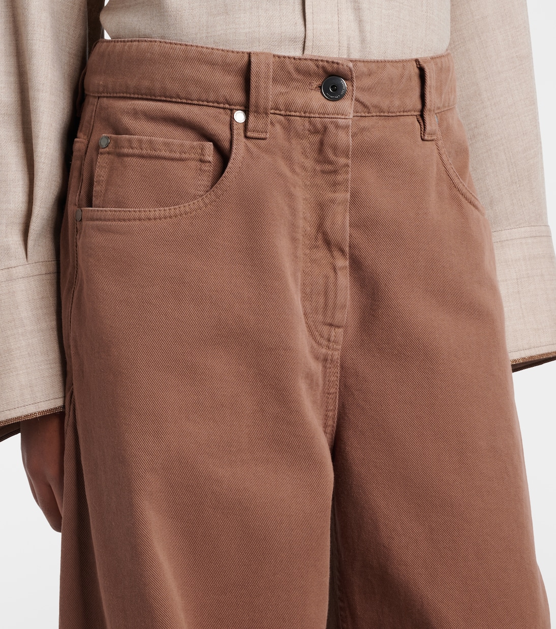 Wide-Leg Jeans Monili | Brunello Cucinelli