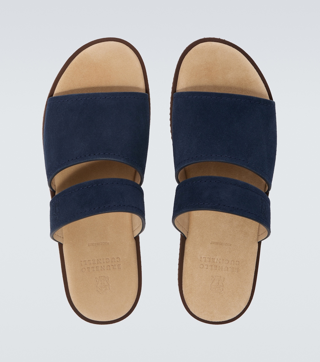 Suede sandals | Brunello Cucinelli
