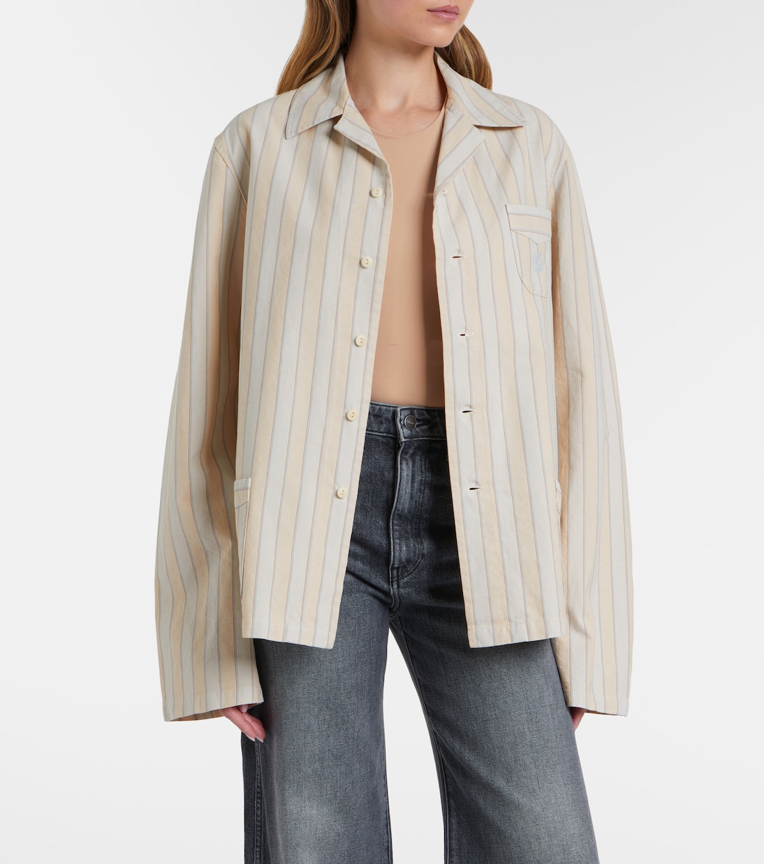 Gestreiftes Hemd aus Baumwolle | Maison Margiela