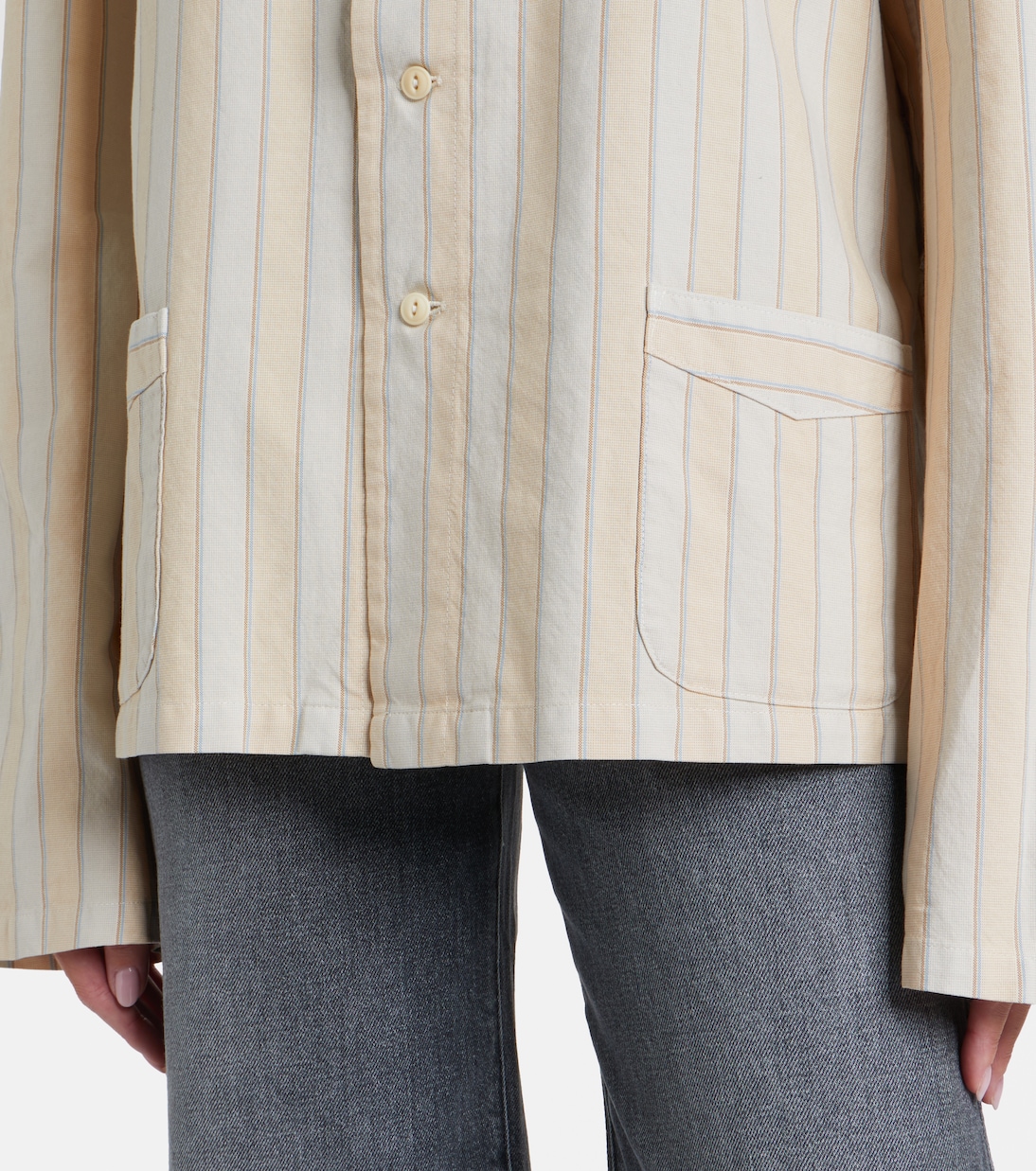 Gestreiftes Hemd aus Baumwolle | Maison Margiela