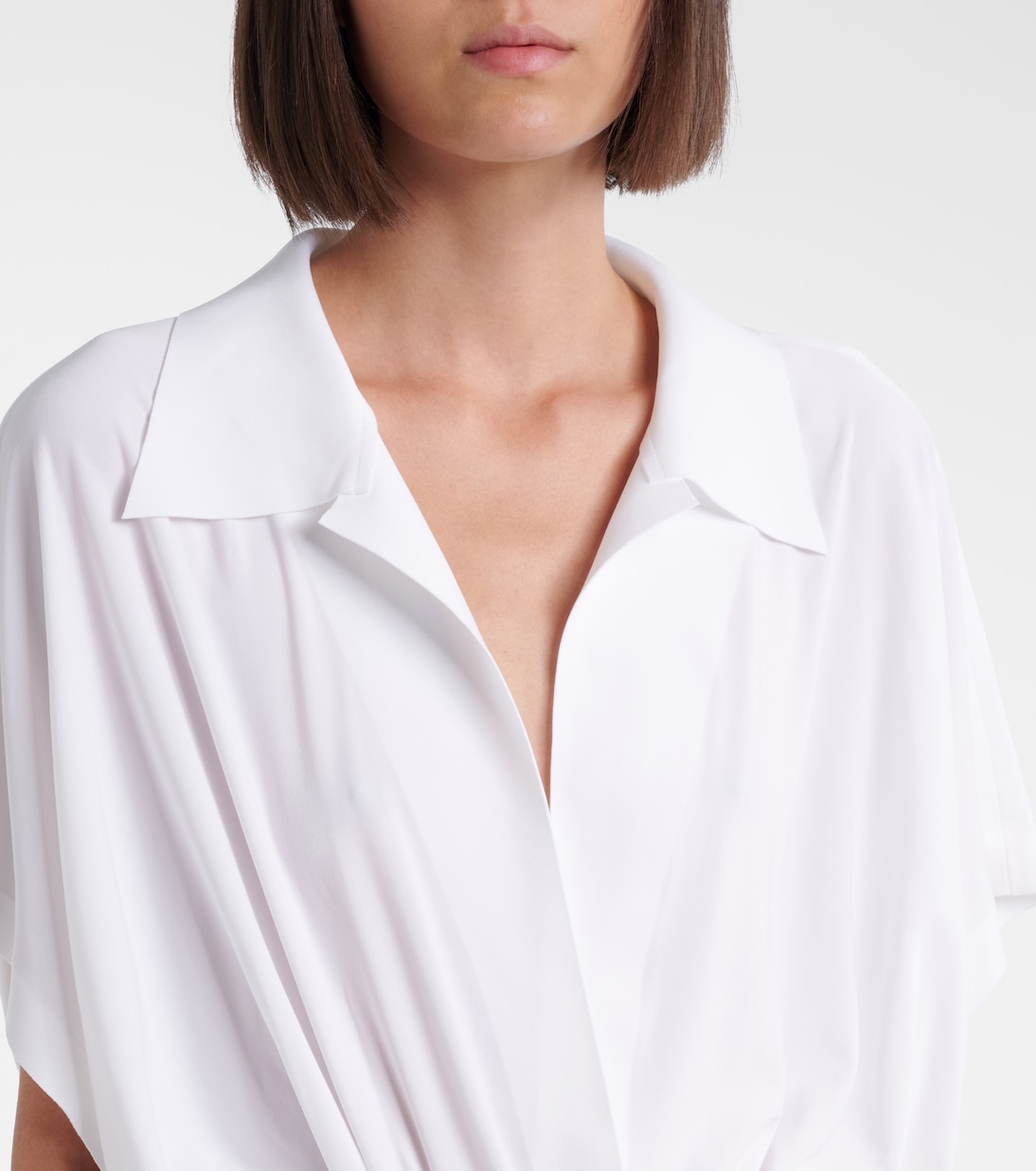 Belted oversized midi dress | Norma Kamali