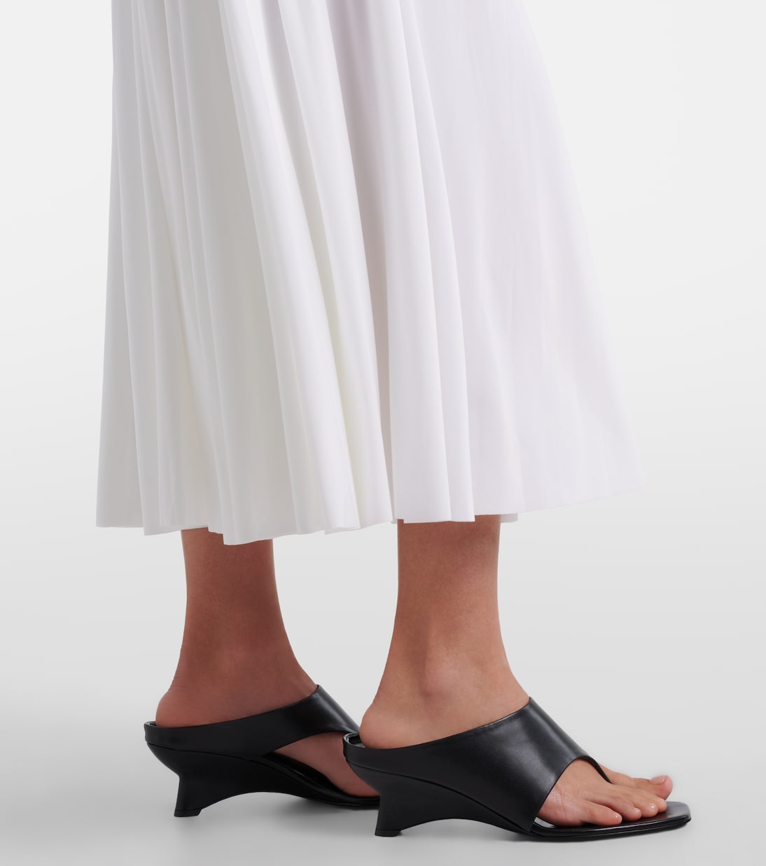 Belted oversized midi dress | Norma Kamali