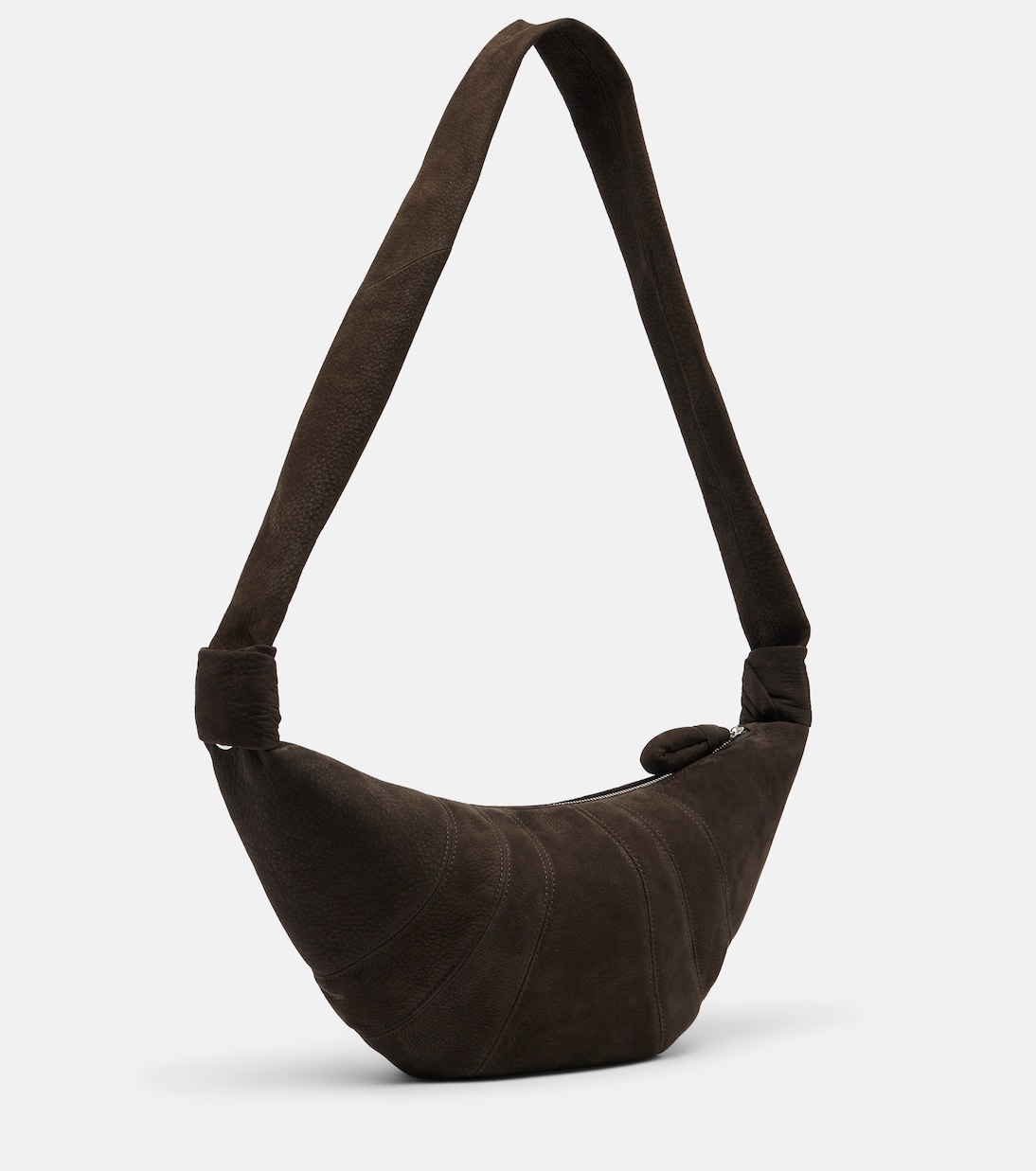 Croissant Medium leather shoulder bag  | Lemaire