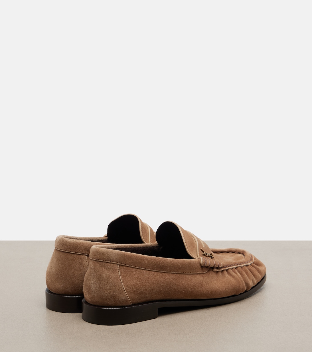 Loafers Le Loafer aus Veloursleder | Saint Laurent