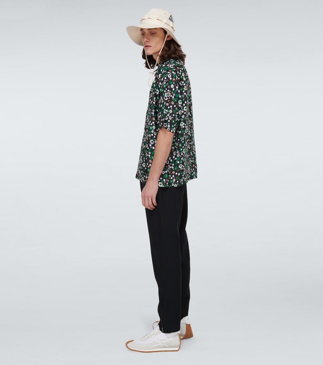 Sneakers Flow Runner mit Veloursleder | Loewe