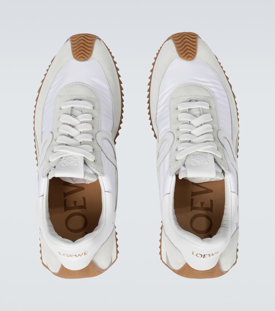 Sneakers Flow Runner mit Veloursleder | Loewe