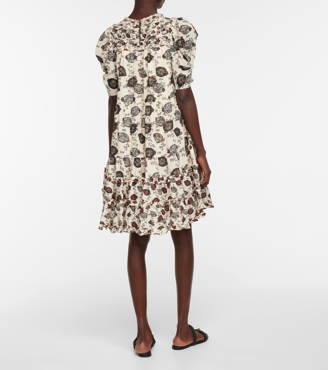 Abito midi Cassian in misto cotone | Ulla Johnson