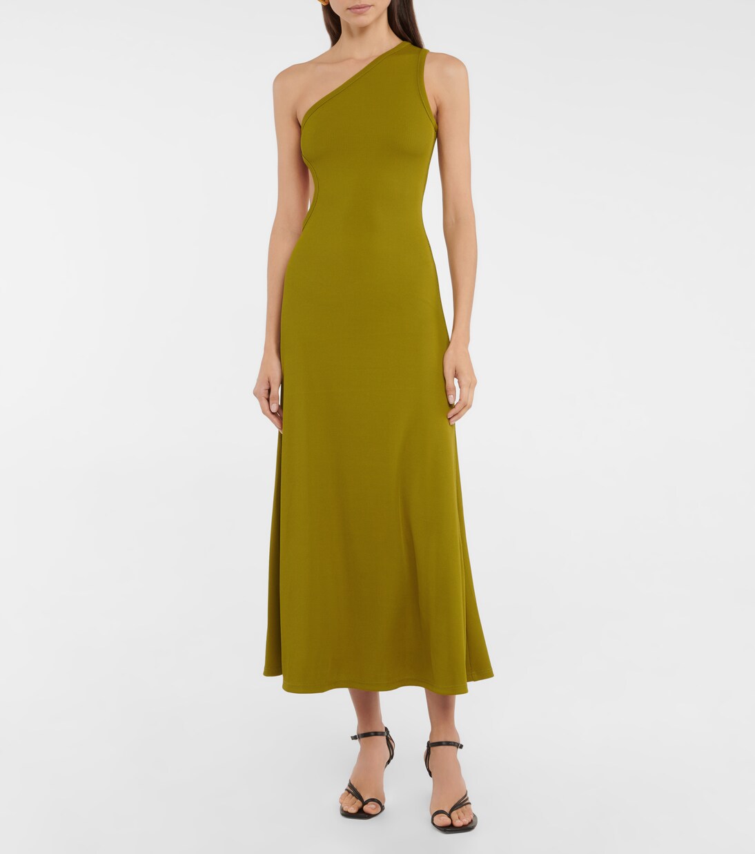 One-Shoulder-Midikleid Fran | Christopher Esber