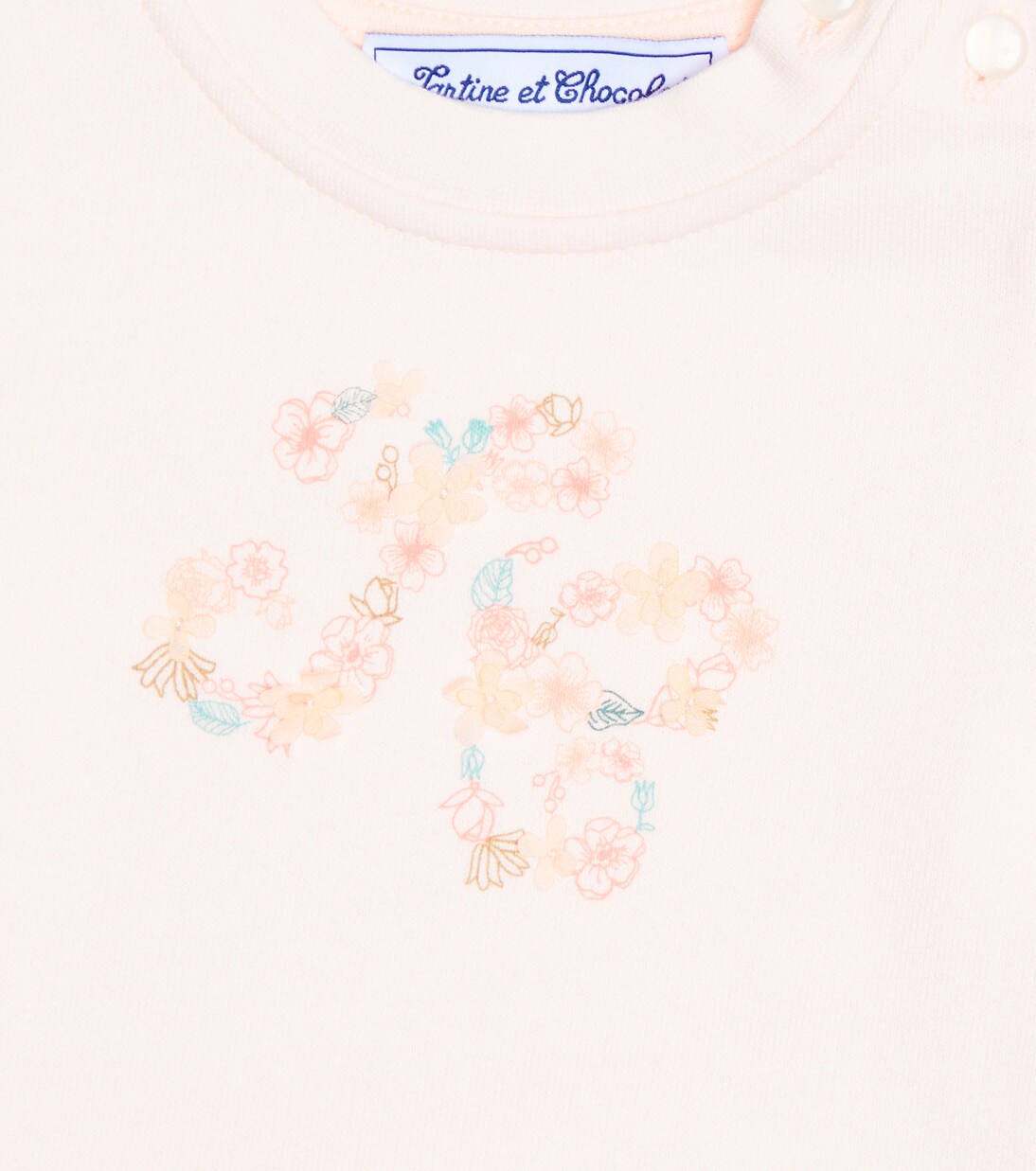 Baby logo cotton jersey sweatshirt | Tartine et Chocolat