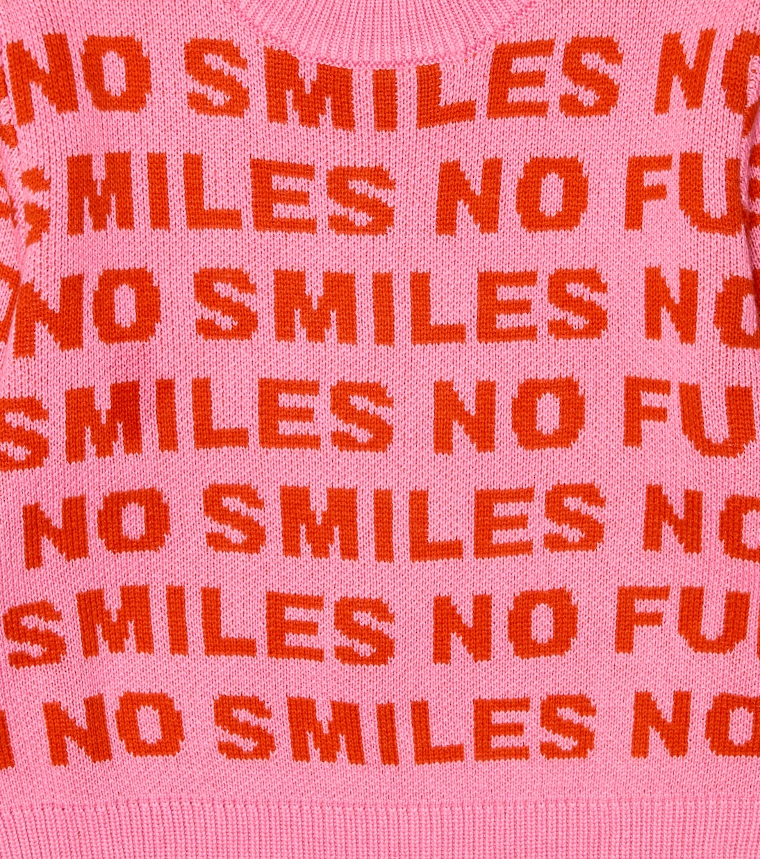 Cotton-blend intarsia knit sweater | Stella McCartney Kids