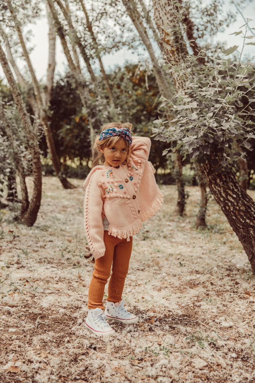 Clara embroidered wool-blend cardigan | Louise Misha