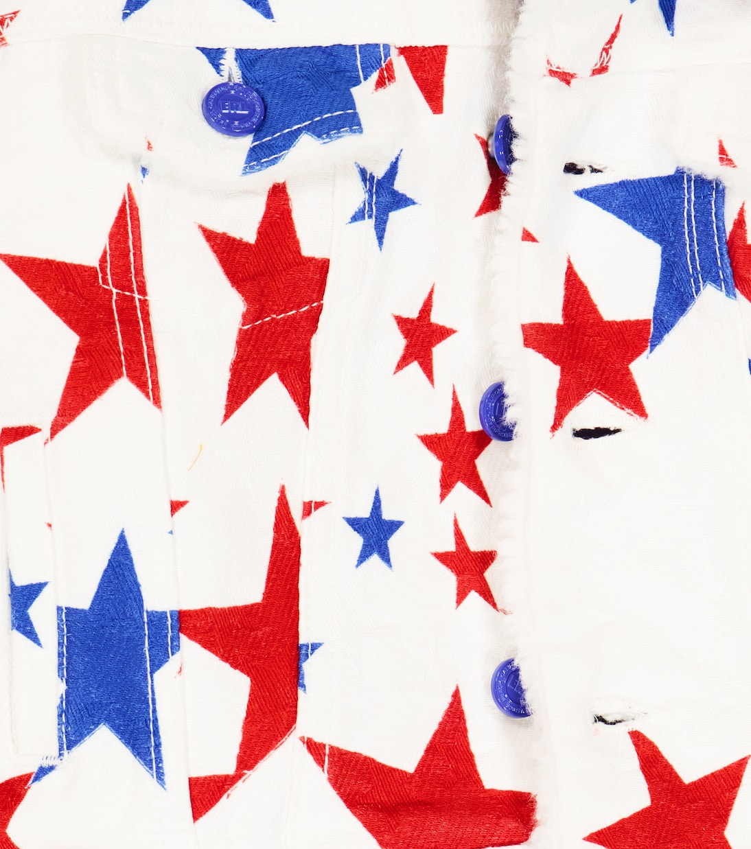 Printed denim jacket | ERL Kids