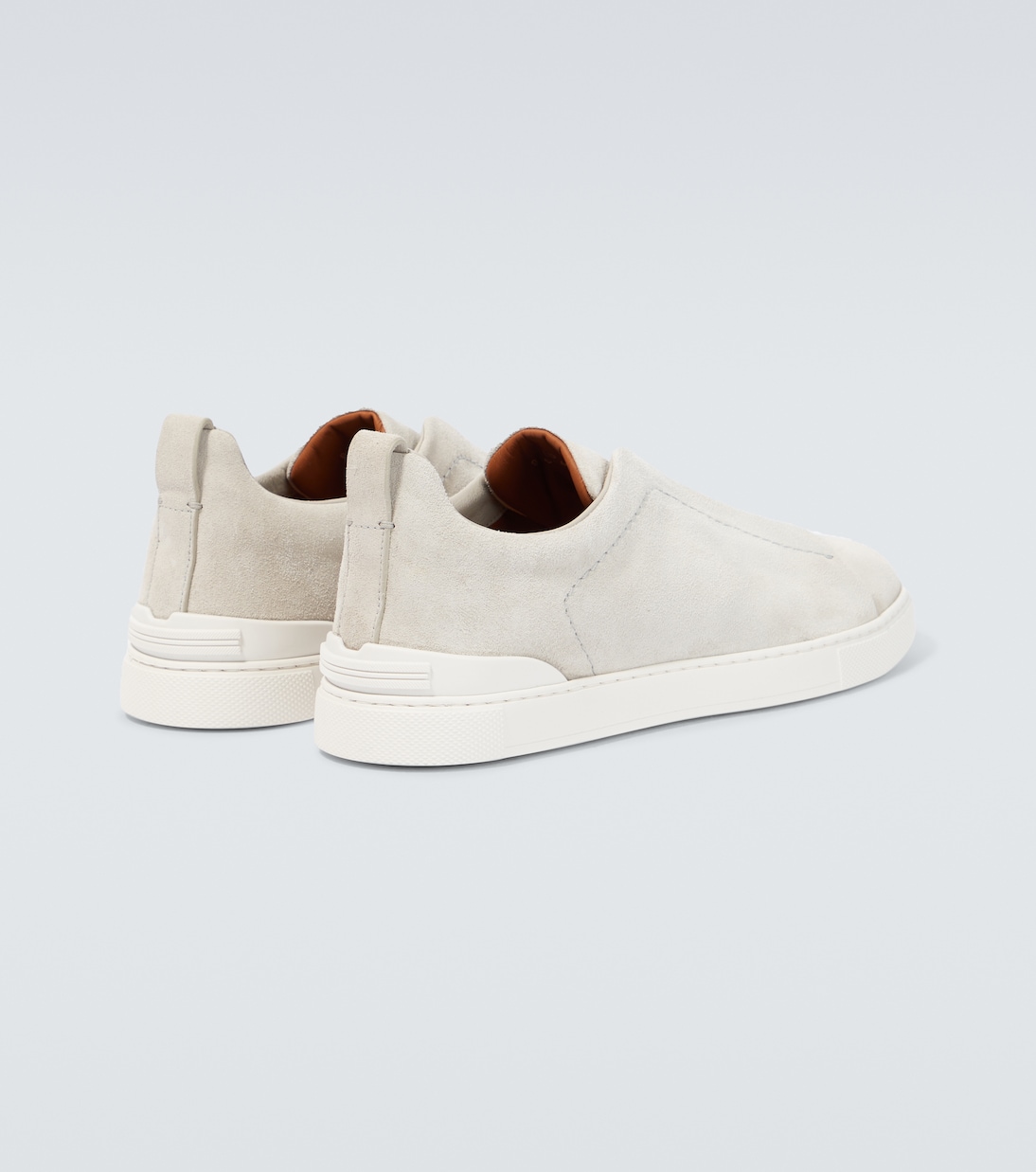 Triple Stitch suede sneakers | Zegna