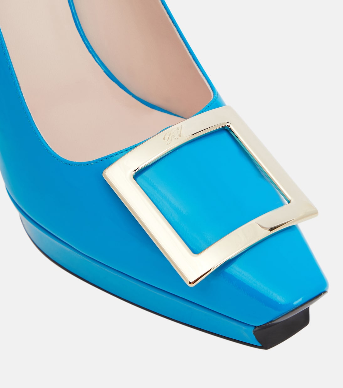 Pumps Trompette aus Lackleder | Roger Vivier