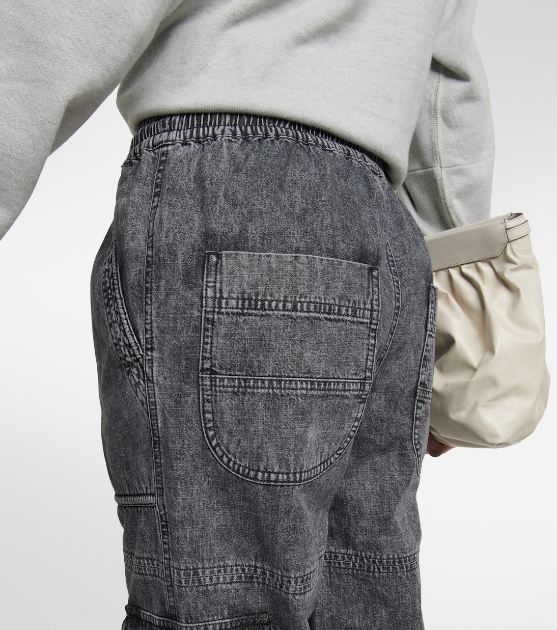 High-Rise-Hose Viamao aus Baumwolle | Marant Etoile