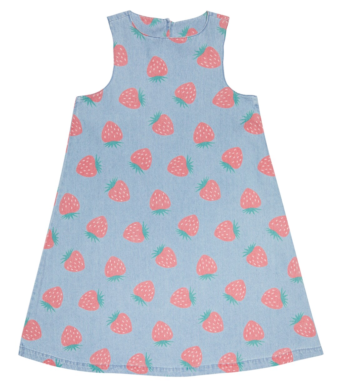 Fraise denim dress | Jellymallow