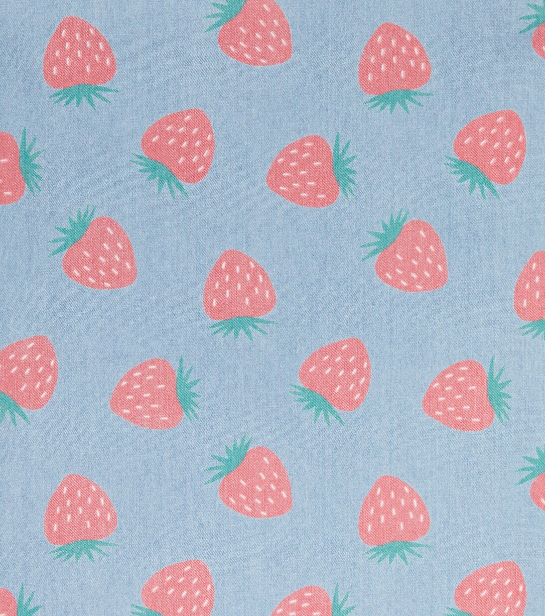 Fraise denim dress | Jellymallow