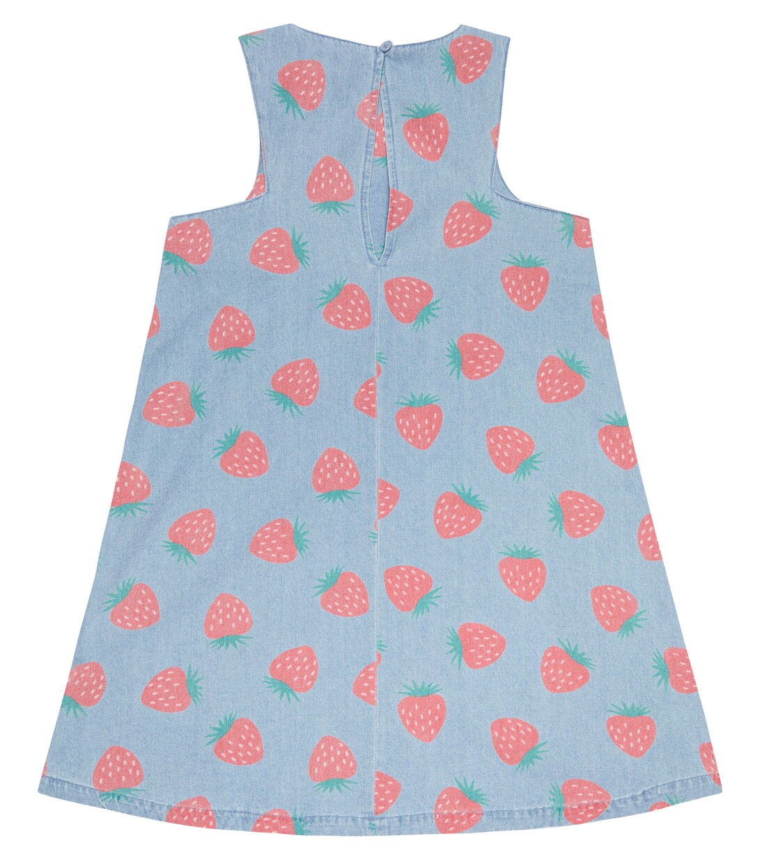 Fraise denim dress | Jellymallow