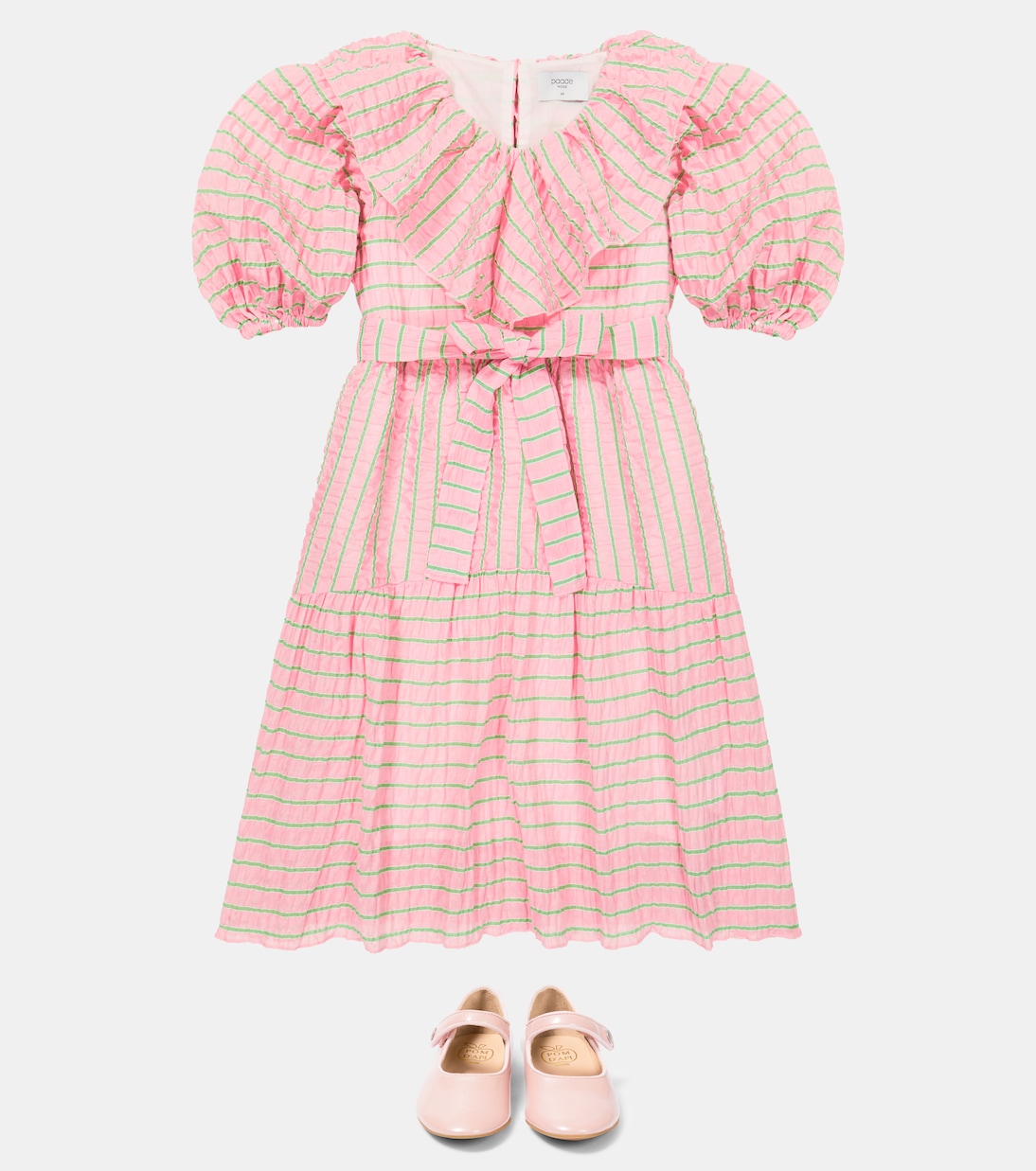 Striped seersucker dress | Paade Mode