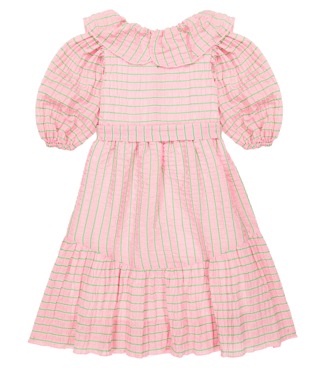 Striped seersucker dress | Paade Mode