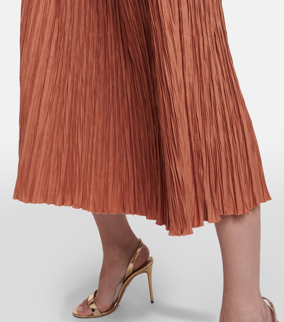 Robe midi Virginia en coton mélangé | Ulla Johnson