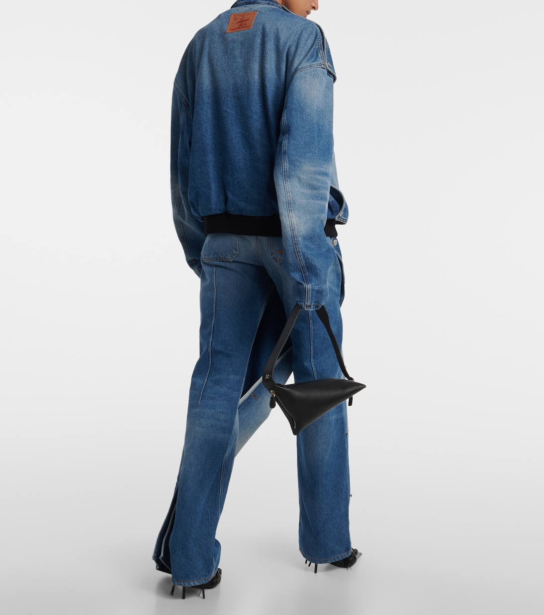 Bomberjacke Snap Off aus Denim | Y/Project