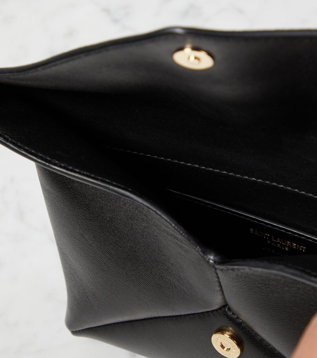 Cassandre Small leather pouch | Saint Laurent