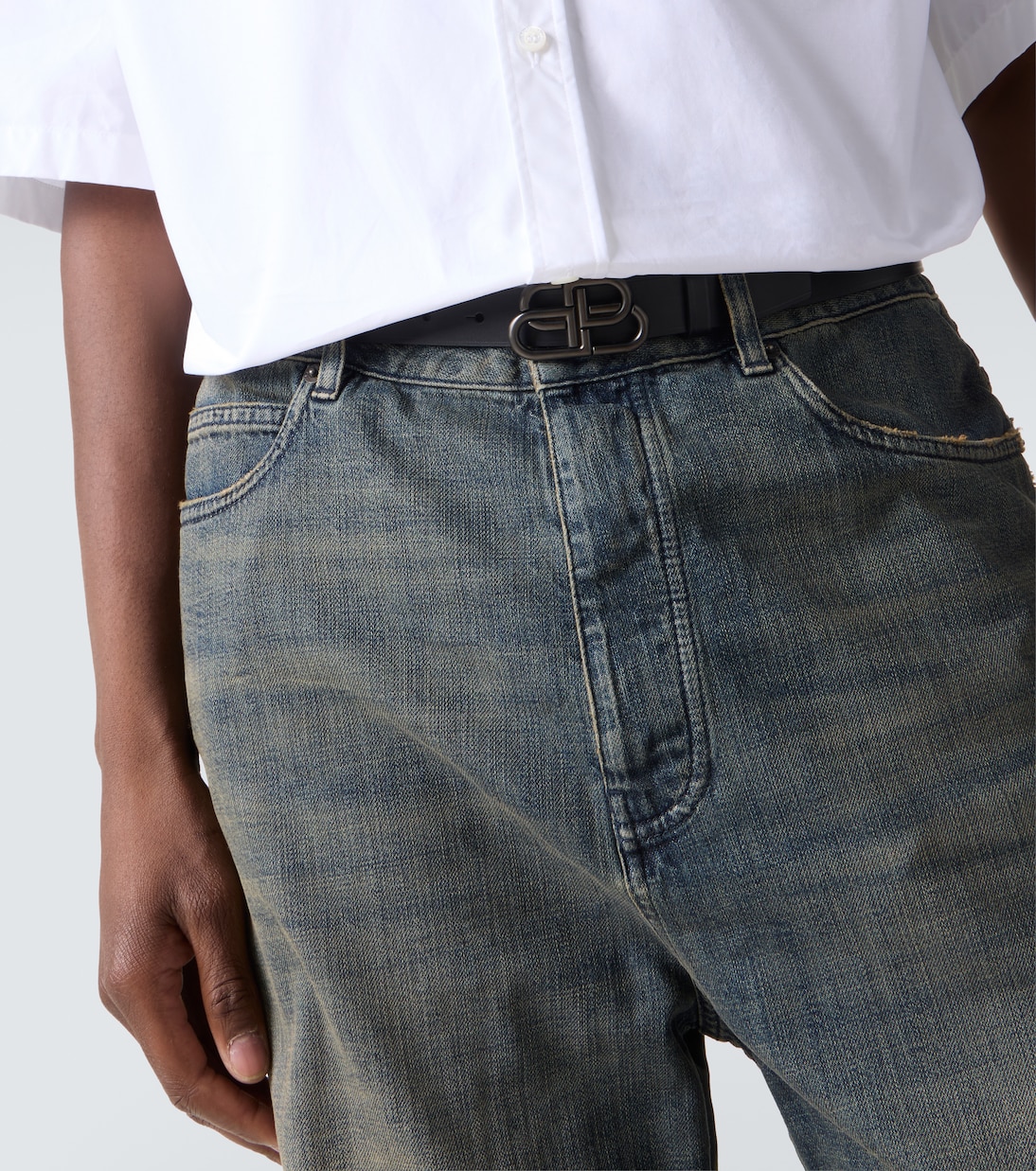 Gürtel BB aus Leder | Balenciaga