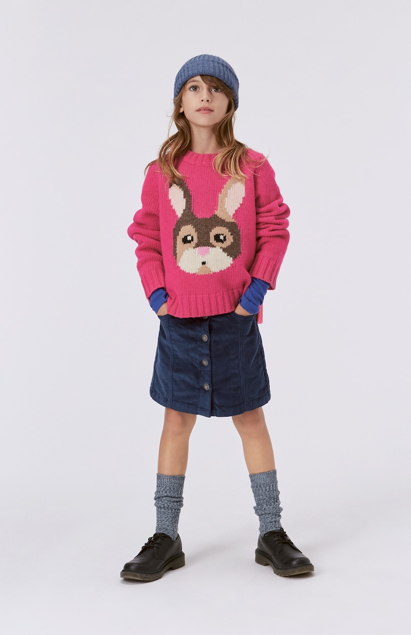 Gaia intarsia wool-blend sweater | Molo