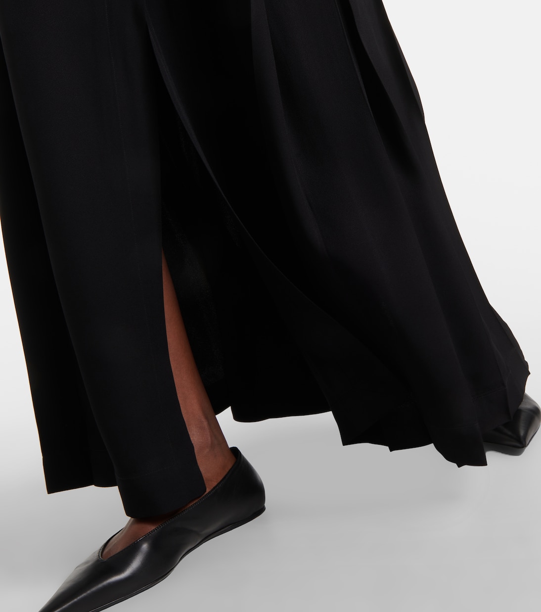 랩 크레이프 맥시 스커트 | Toteme