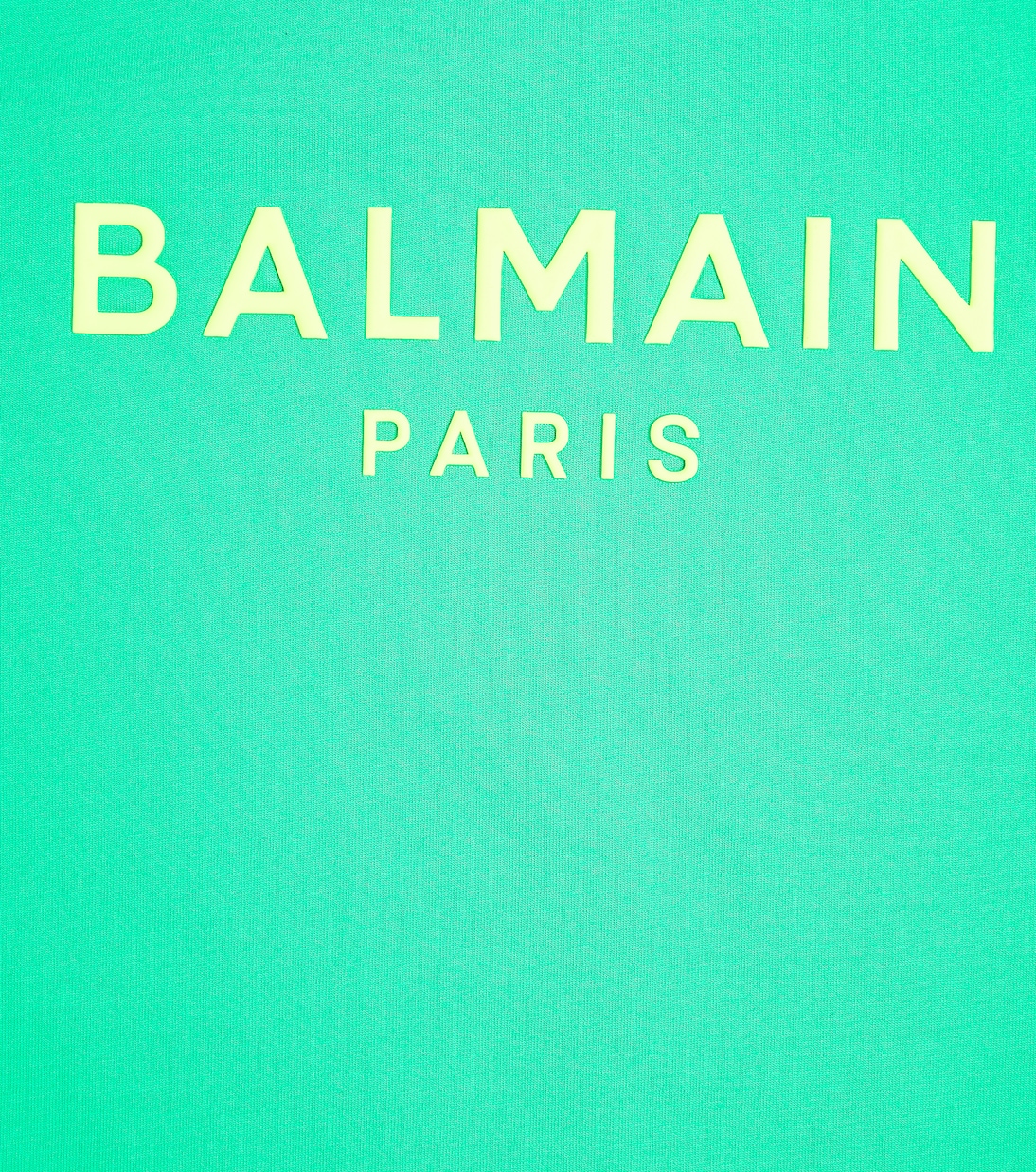 Logo cotton jersey T-shirt | Balmain Kids