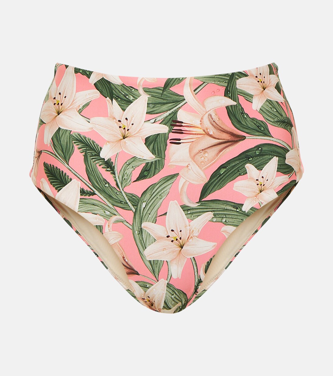 Culotte de bikini Magenta à fleurs | Agua by Agua Bendita