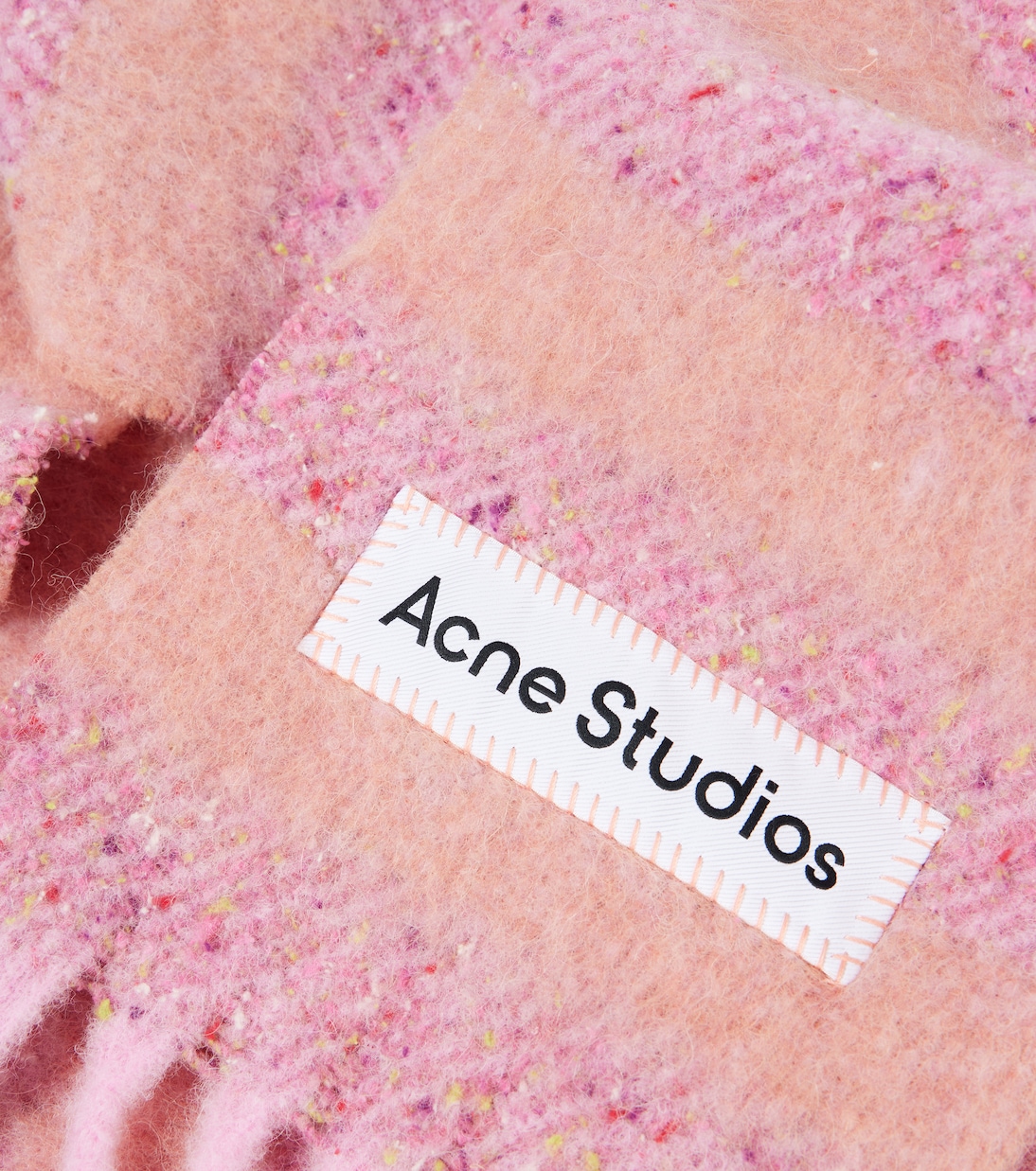 Striped wool-blend scarf | Acne Studios