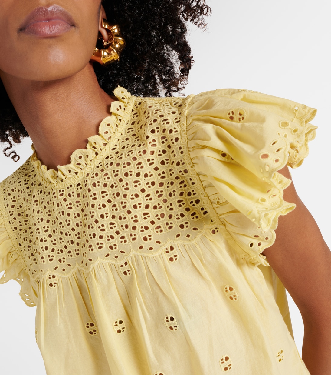 Top Kassi aus Baumwoll-Voile | Ulla Johnson