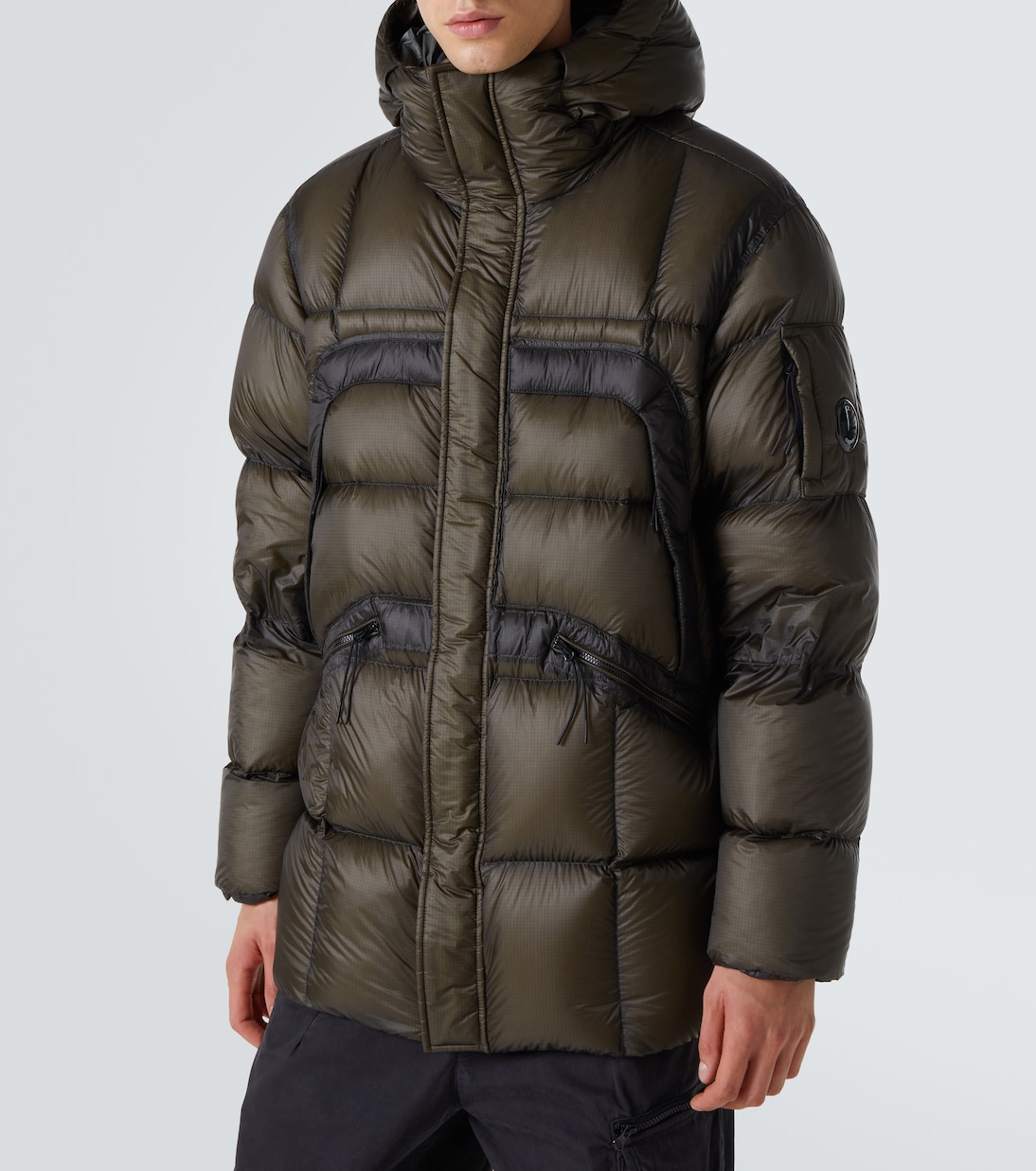 Lens ripstop down jacket | C.P. Company