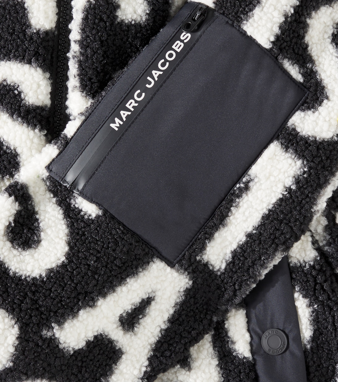 Jacke aus Faux Shearling | Marc Jacobs Kids