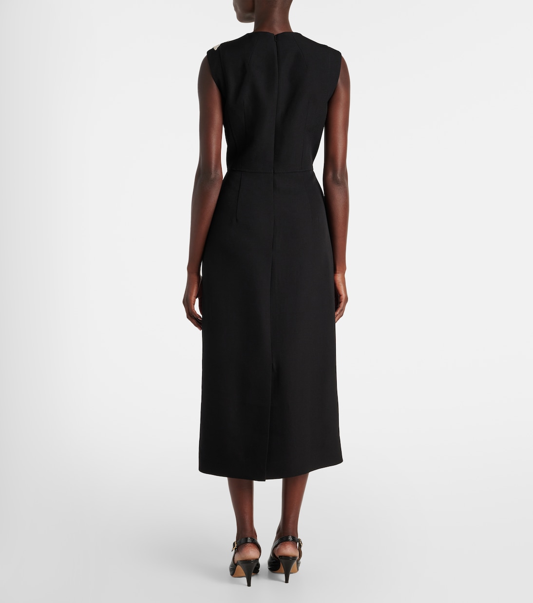 Midikleid aus Wolle | Erdem