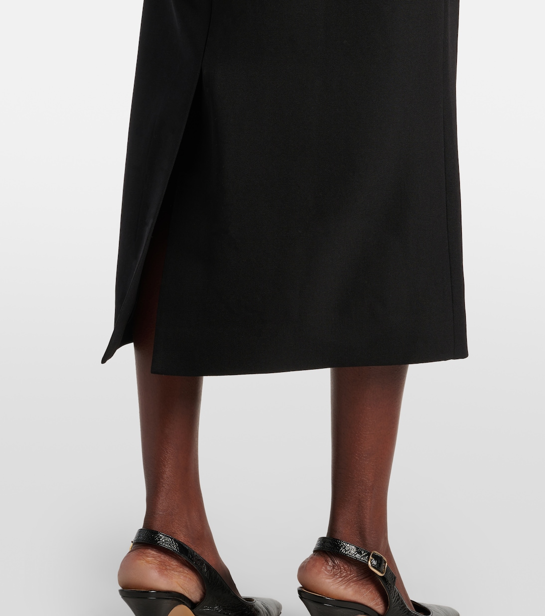 Midikleid aus Wolle | Erdem