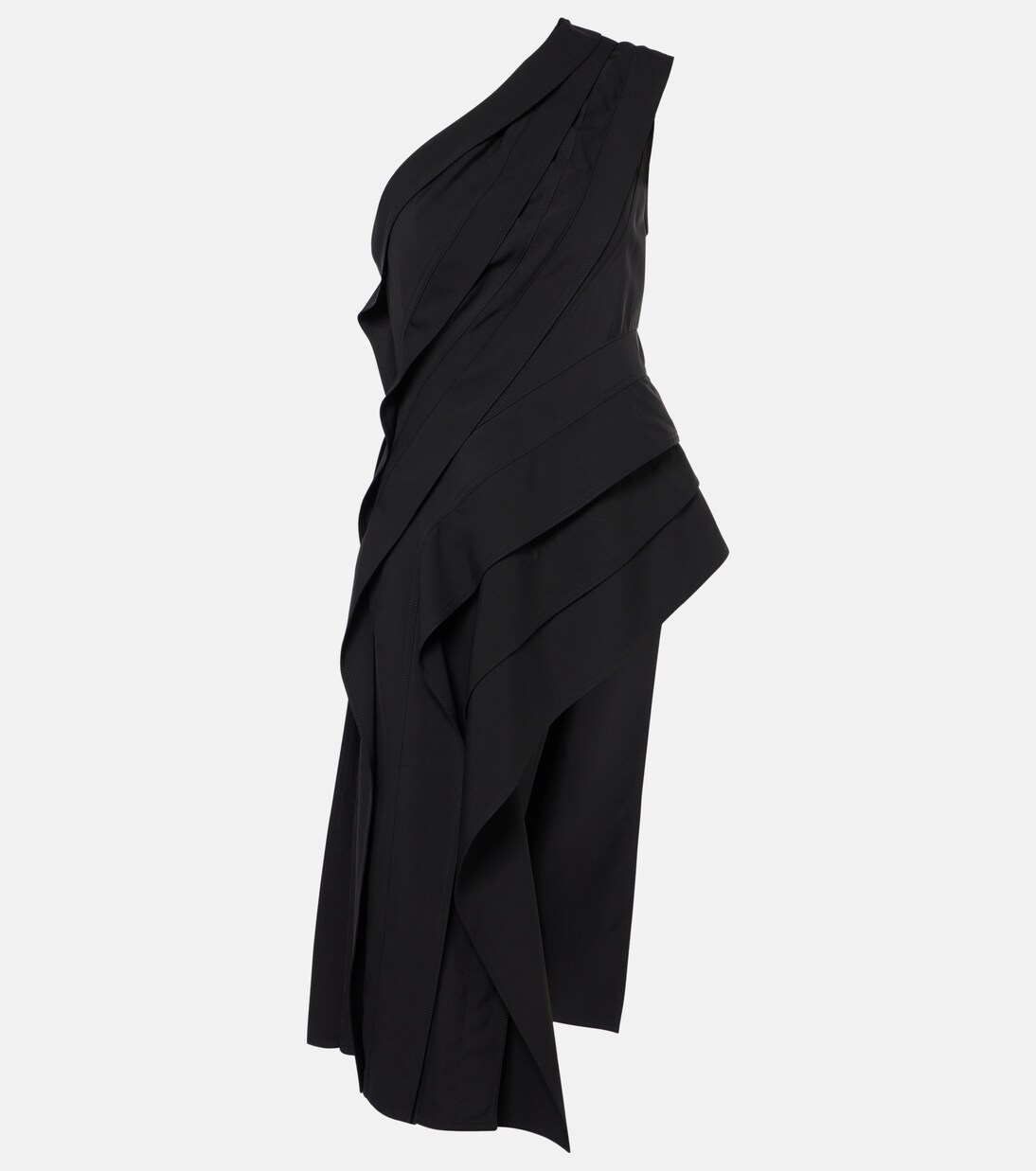 One-shoulder jersey top | Bottega Veneta
