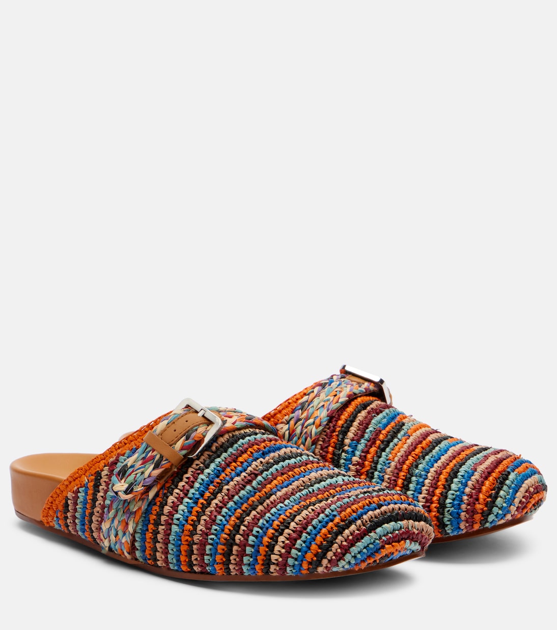 Quinta raffia mules | Clergerie