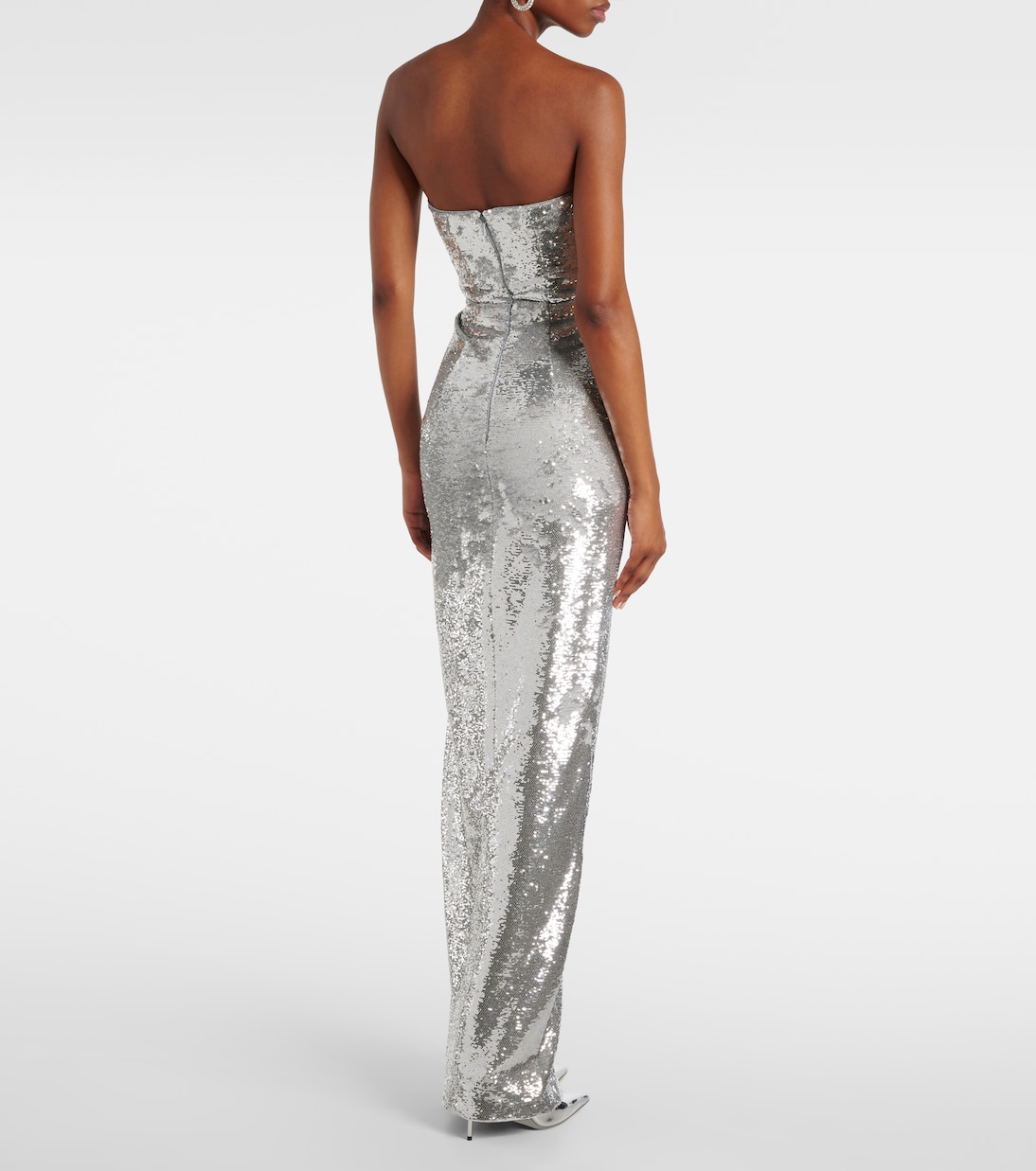 Abito lungo con paillettes | Roland Mouret