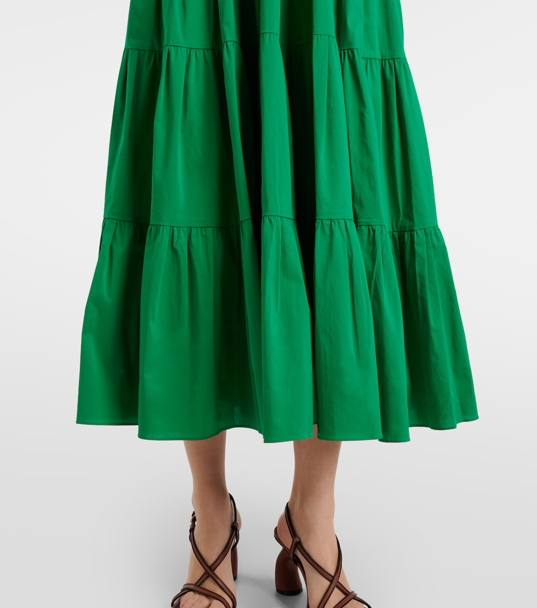 Robe longue Darby en coton mélangé | Diane von Furstenberg