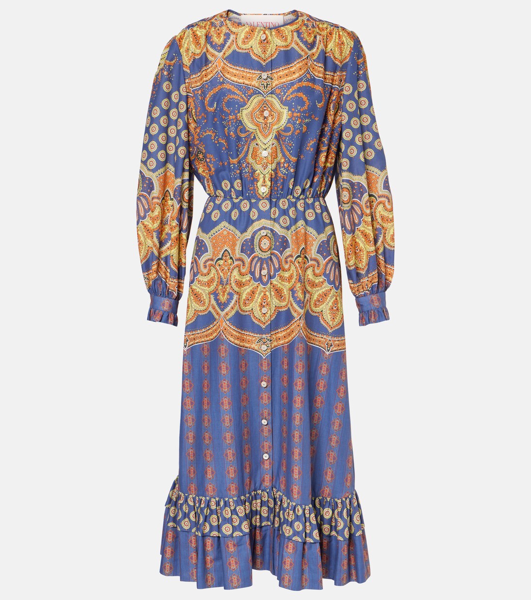 Hemdblusenkleid Voyage Imaginaire | Valentino