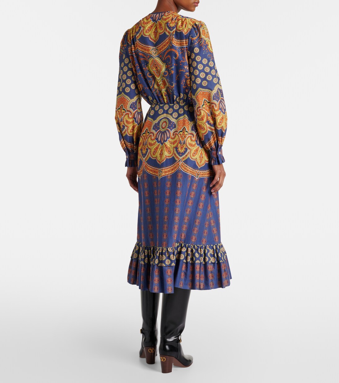 Hemdblusenkleid Voyage Imaginaire | Valentino