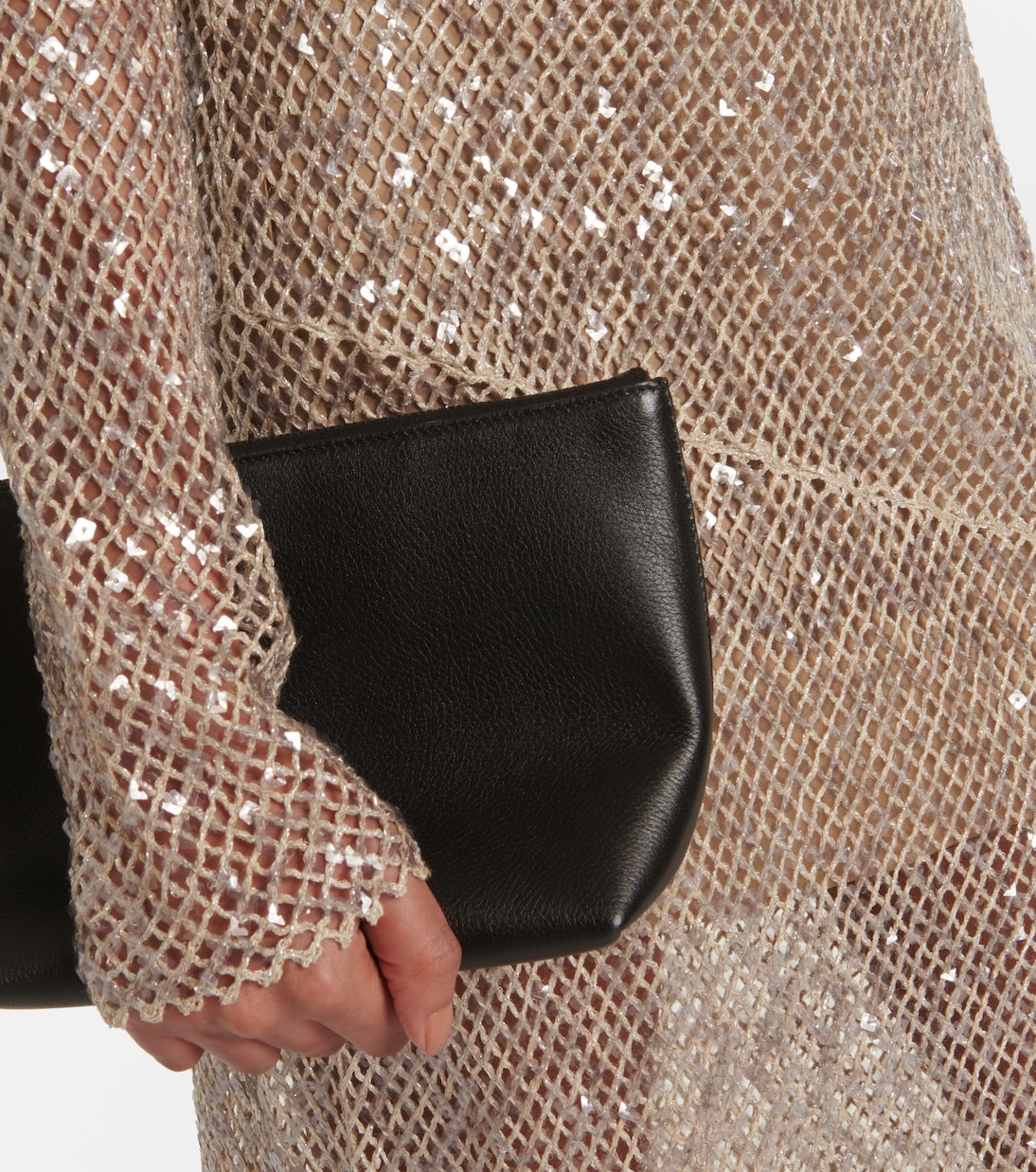 Robe longue à sequins | Brunello Cucinelli